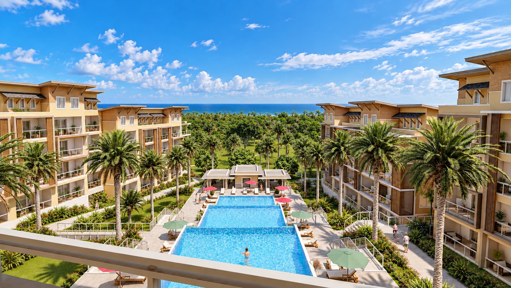 2 bedroom apartment in Dominican Republic – Type C